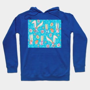 Alebrije Rabbits-Bright Hoodie